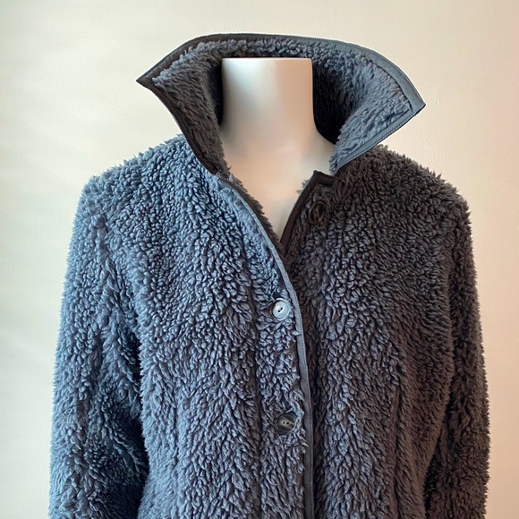 Patagonia heavy fleece Sherpa woman’s jacket/blazer - Picture 3 of 9
